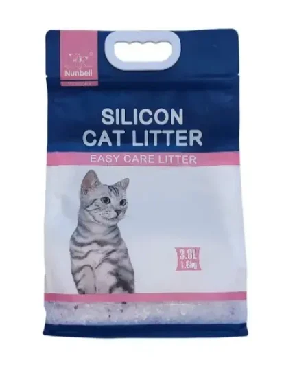 Nunbell Silicon Cat Litter crystal litter 3.8 kg ( Baby powder )