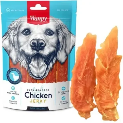 Wanpy Chicken Jerky Treat - 100 GM