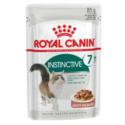 ROYAl CANIN INSTINCTIVE+7 GRAVY POUCH - 85gm