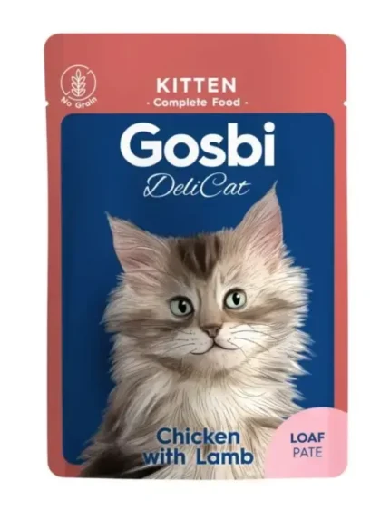 Gosbi Delicat Kitten Chiken With Lamb 70g