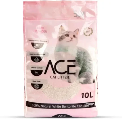 ACE Cat Litter Natural baby powder10L
