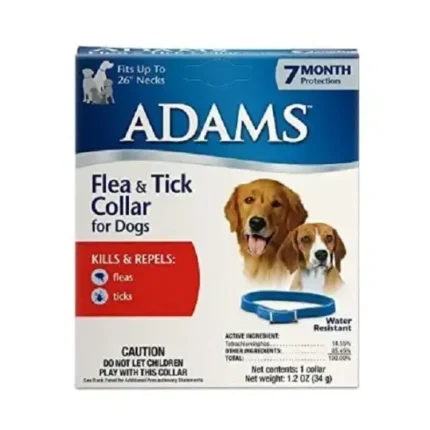ADAMS anti flea & tick DOG collar - 7 months protection