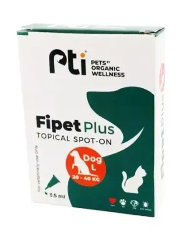 PTI Fipet Plus Topical Spot-On Dog L 20-40 KG