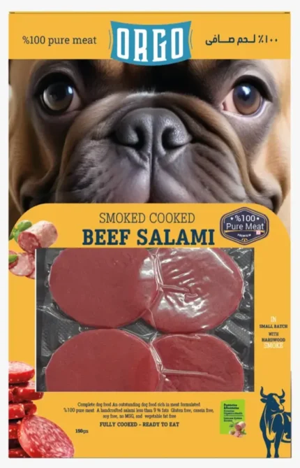 Orgo beef salami